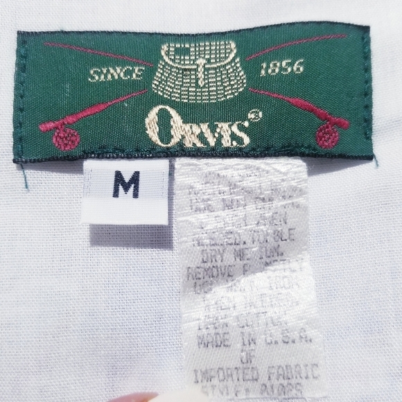 ORVIS Vintage Made in USA Floral Button Vest - Picture 14 of 14